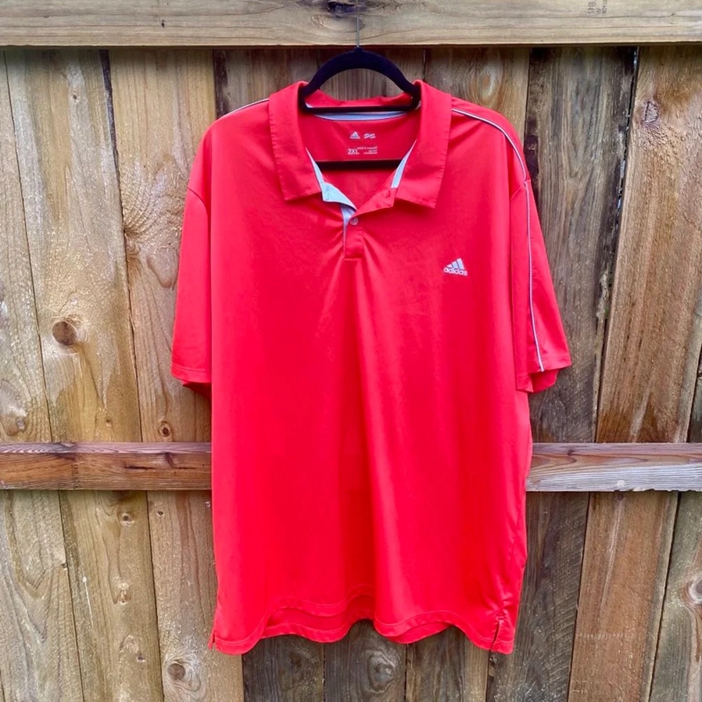 Red Adidas Polo